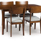 Tameride - Brown - Dining Room Table Set (Set of 5)