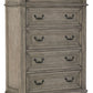 Lodenbay - Antique Gray - Five Drawer Chest