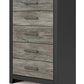 Broachmyn - Five Drawer Chest - Fraser Furniture & Mattresses