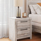 Broachmyn - Two Drawer Night Stand - Fraser Furniture & Mattresses