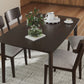 Mallenette - Dining Room Table Set (Set of 5) - Merlot