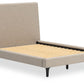 Cielden - Upholstered Bed With Roll Slats