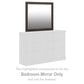 Shaehartin - Bedroom Mirror - Dark Brown