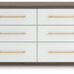 Kendanport - Six Drawer Dresser