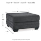 Tracling - Oversized Accent Ottoman - Slate
