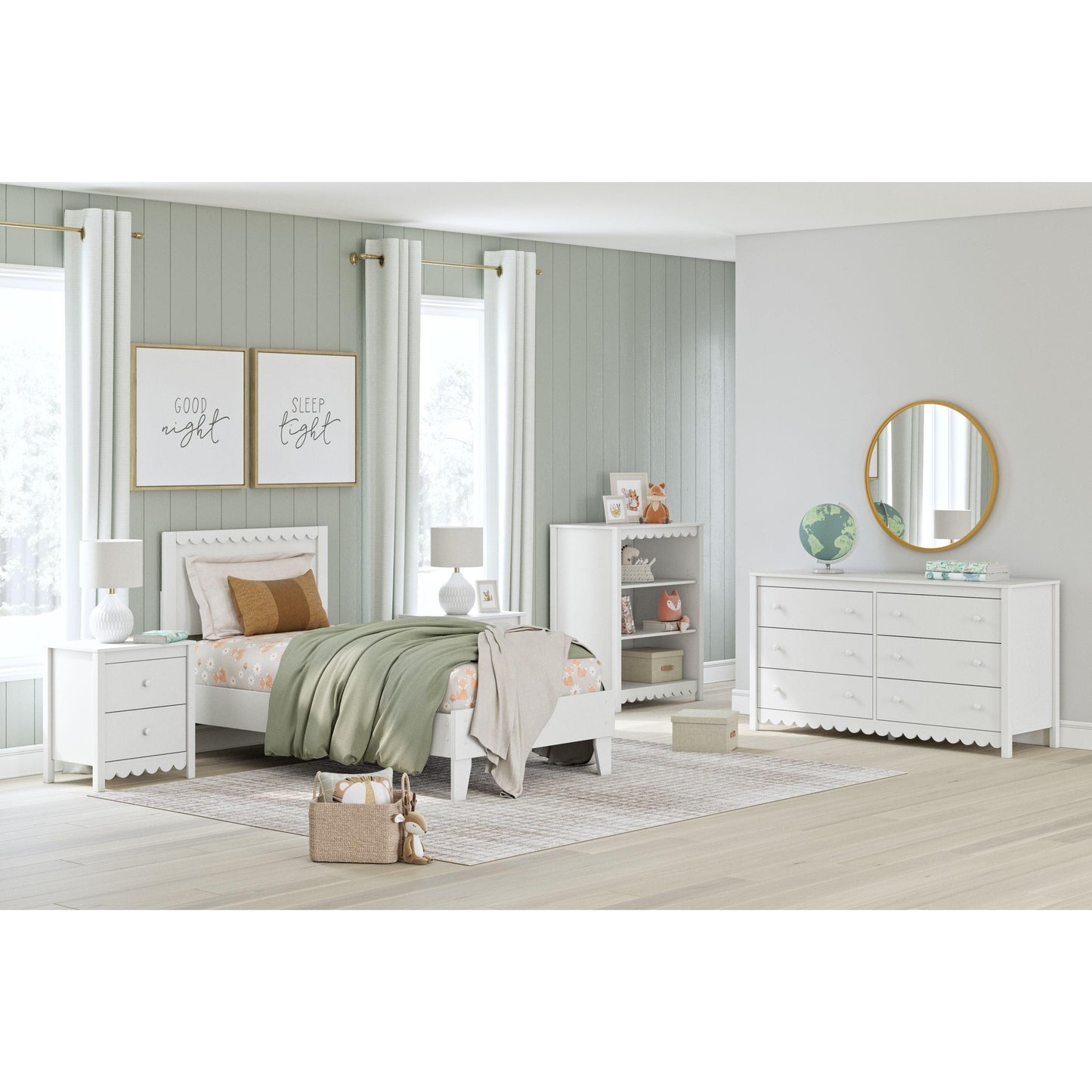 Hallityn - Platform Bedroom Set