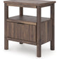 Pamytta - Brown - One Drawer Night Stand