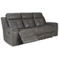 Jesolo - Dark Gray - Rec Sofa