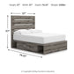 Graystorm - Panel Bed With Storage