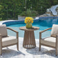 Joy Lagoon - Outdoor Chairs With Cushions/Table (Set of 3) - Beige
