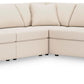 Modmax - L-Shaped Sectional - Oyster