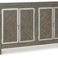 Krystanza - Weathered Gray - Dining Room Server