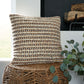 Nealington - Brown / Black/white - Pillow