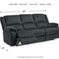 Draycoll - Reclining Sofa