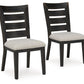 Galliden - Dining Upholstered Side Chair (Set of 2)