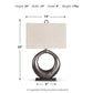 Saria - Metal Table Lamp  - Antique Silver Finish - Fraser Furniture & Mattresses