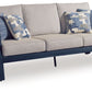 East Beach - Sofa With Cushion - Blue