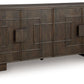 Cato - Dark Brown - Accent Cabinet