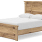 Makidern - Panel Storage Bed With Under Bed Storage Unit