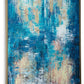 Scarlite - Teal / Gold Finish - Wall Art