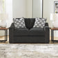 Wryenlynn - Onyx - Loveseat