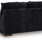 Whitmore Manor - Loveseat - Black Pearl