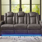 Fyne-dyme - Power Reclining Sofa With Adj Headrest