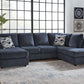 Albar Place - Sectional With Ottoman