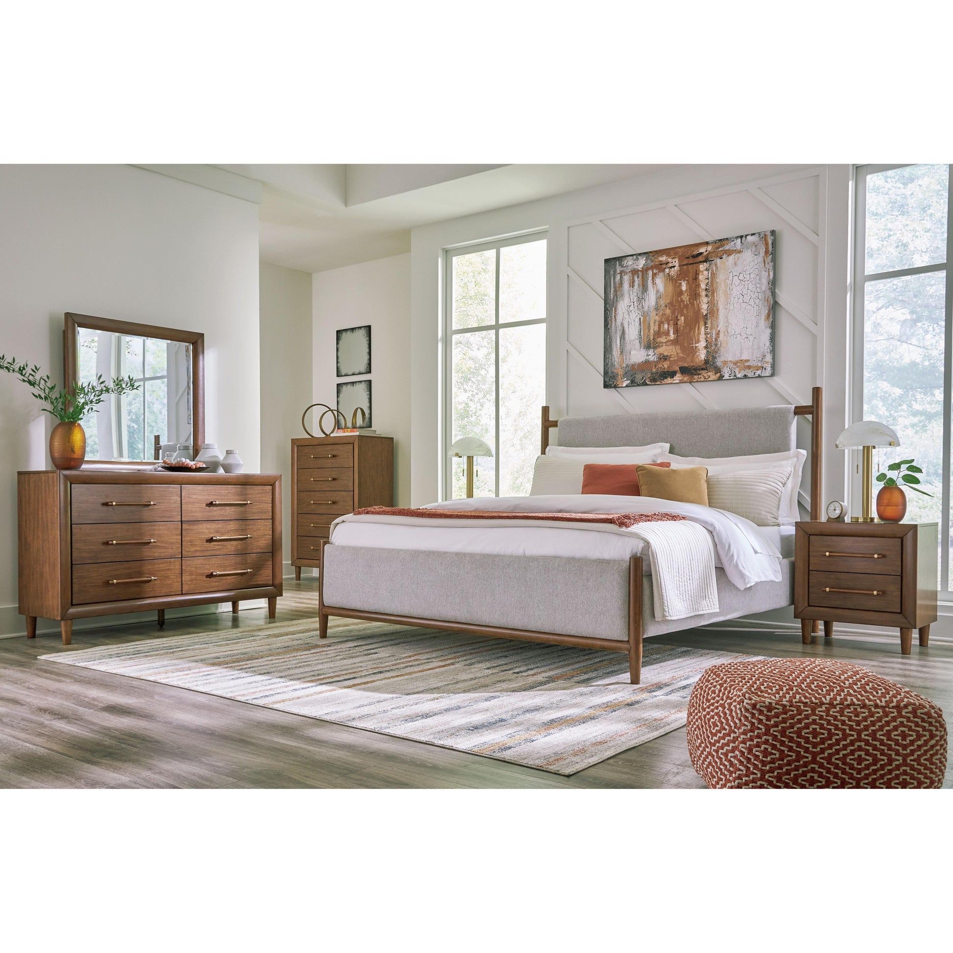 Lyncott - Upholstered Bedroom Set