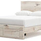 Lawroy - Panel Bed With Storage