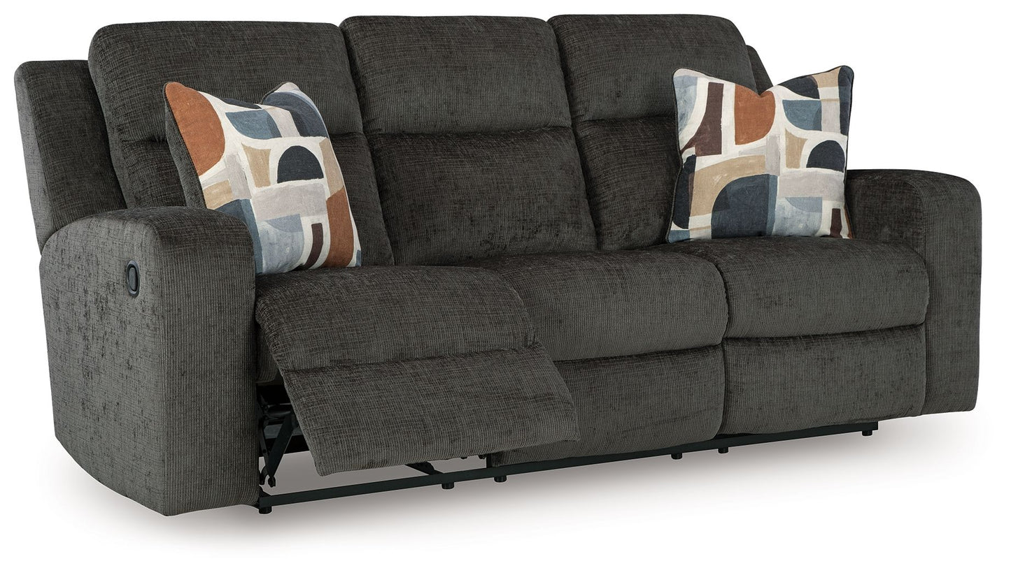 Kanlow - Dusk - Reclining Sofa - Fabric