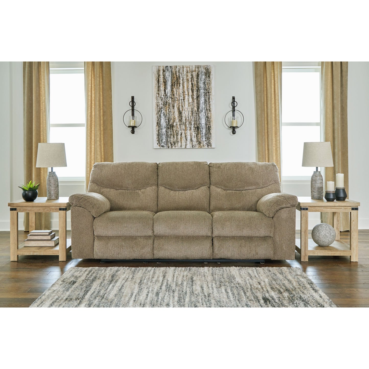 Alphons - Briar - Reclining Sofa - Fabric