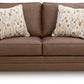 VillaCourt - Loveseat - Caramel