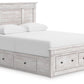 Makidern - Panel Storage Bed