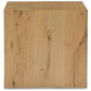 Bracken - Light Brown - Square End Table