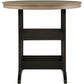 Fairen Trail - Black / Driftwood - 5 Pc. - Dining Set with 4 Chairs