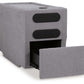 Modmax - L-Shaped Sectional - Granite