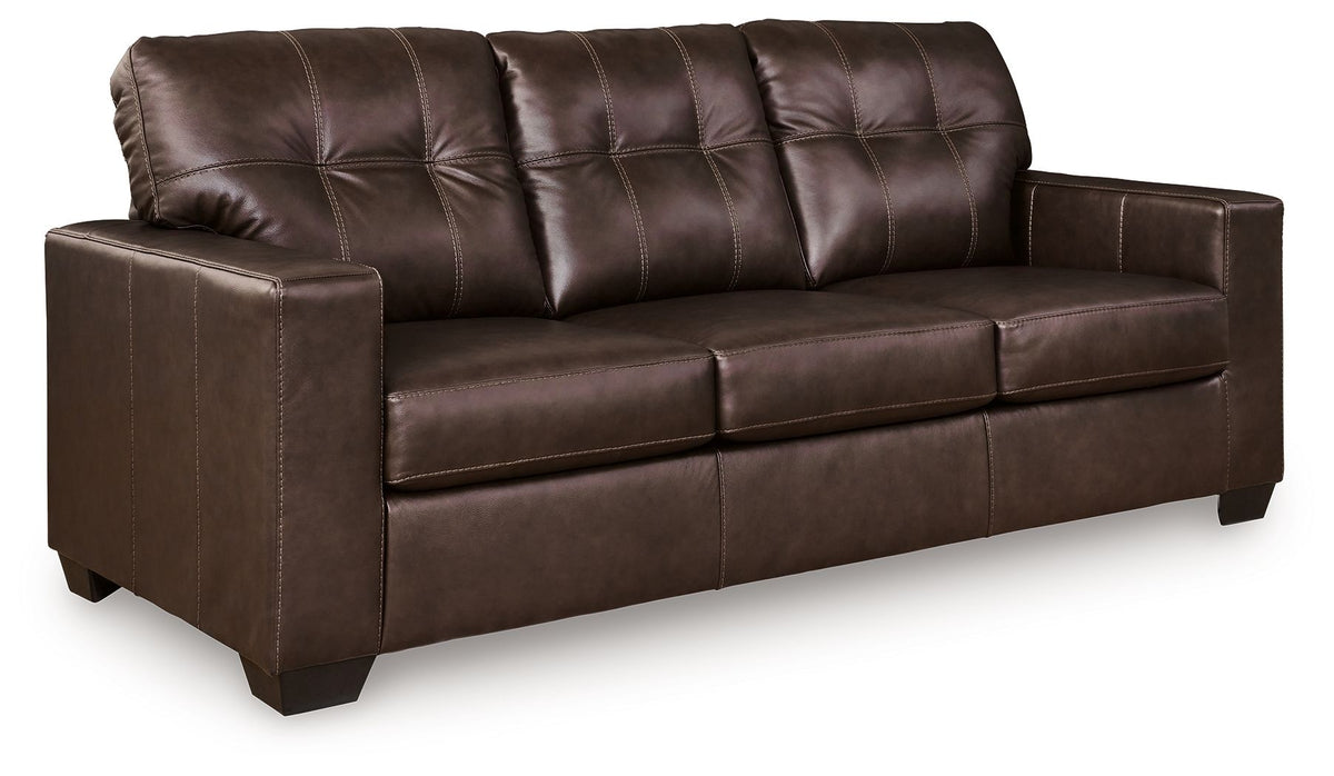 Santorine - Queen Sofa Sleeper - Dark Brown - Fraser Furniture & Mattresses