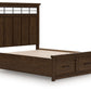 Taffenbrook - Panel Storage Bed