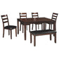 Coviar - Brown - Dining Room Table Set (Set of 6)