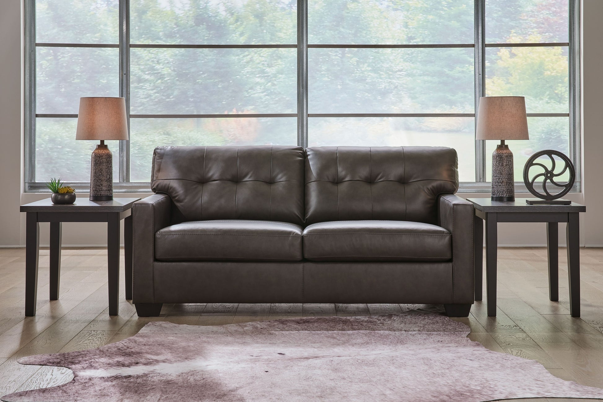 Belziani - Storm - Sofa - Leather Match