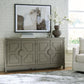Darlock - Accent Cabinet - Warm Gray
