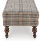 Wilkland - Accent Ottoman - Multi