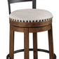 Valebeck - Full Back Swivel Stool