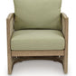 Serena Shores - Beige / Green - Lounge Chair With Cushion (Set of 2)