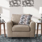 Triston-Peaks - Chair And A Half - Suede