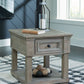 Moreshire - Bisque - Rectangular End Table