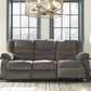 Tulen - 2 Pc. - Reclining Sofa, Reclining Loveseat - Gray