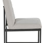Tomtyn - Light Brown - Dining Upholstered Side Chair (Set of 2)