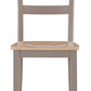 Harperfeld - Dining Room Side Chair (Set of 2) - Natural / Gray